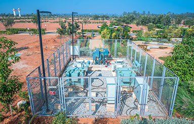 Transformer yard and fencing in strategic locations is 99% complete – January 2020