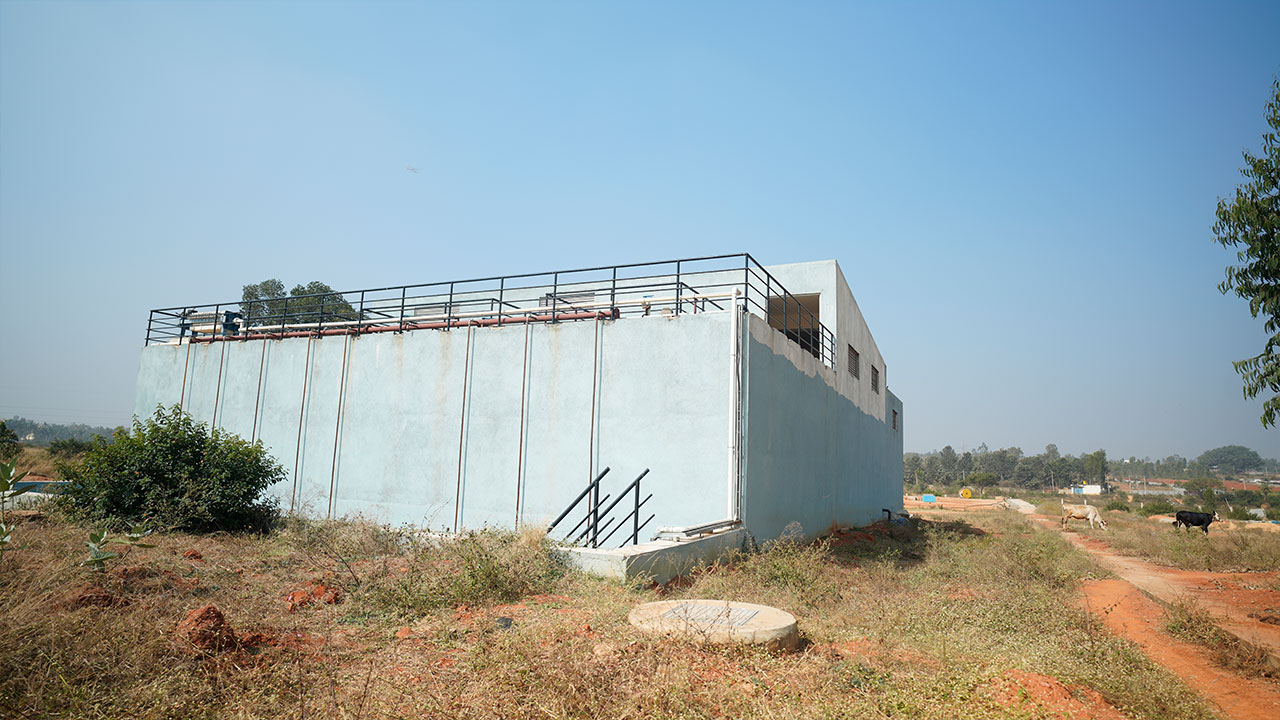 Sewage Treatment Plant is 75% ready – January 2020